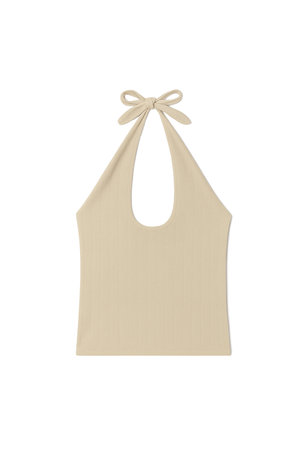 Pauline Pointelle Halter Top