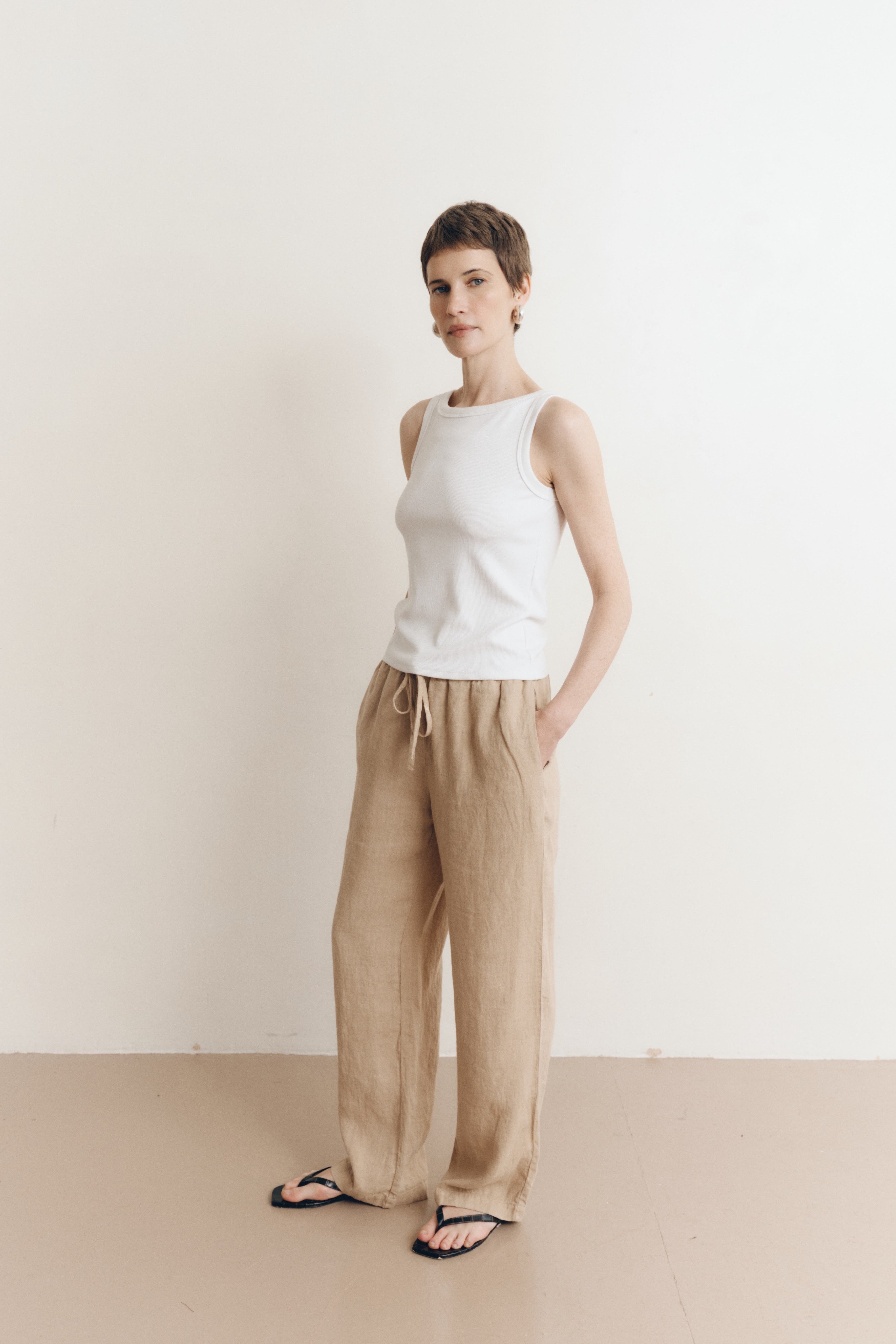Delphine Linen Pant | VIR VITA